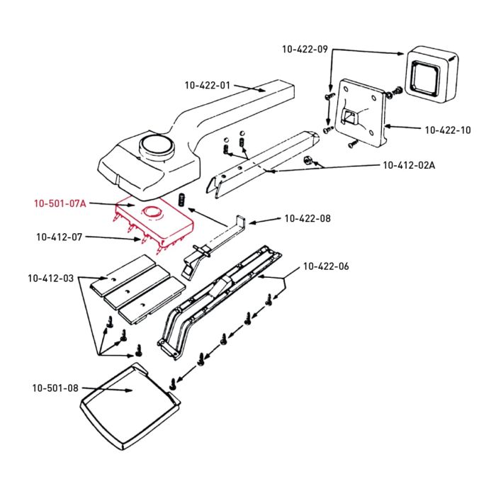 Roberts 10-501-07A Base Plate Assembly