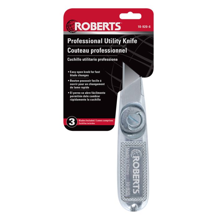 Roberts 10-920-6 Professional Utility Knife