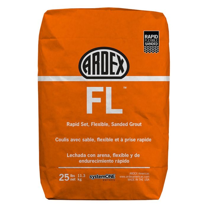 Ardex FL Rapid Set Flexible Sanded Grout, 25 lb. Bag