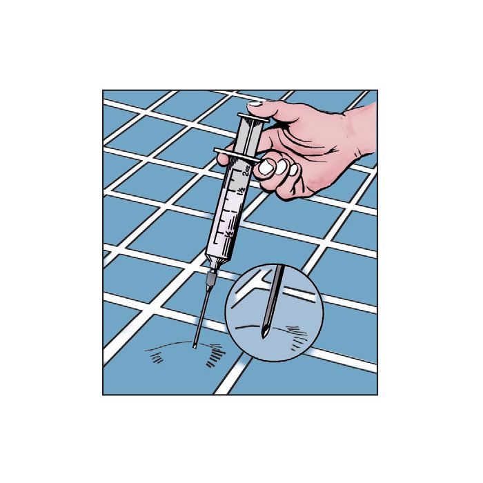 Crain 143 Adhesive Syringe