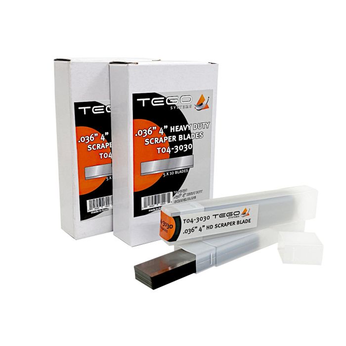 Floor Dot 04-3030 4" HD Scraper Blades (10 Pack)