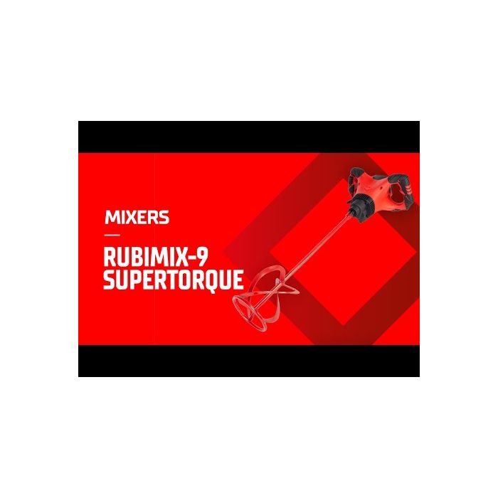 Rubi Rubimix-9 Supertorque Mortar Mixer w/Chuck