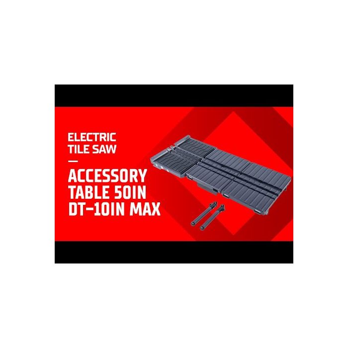 Rubi Accessory Table 50" DT-10IN MAX