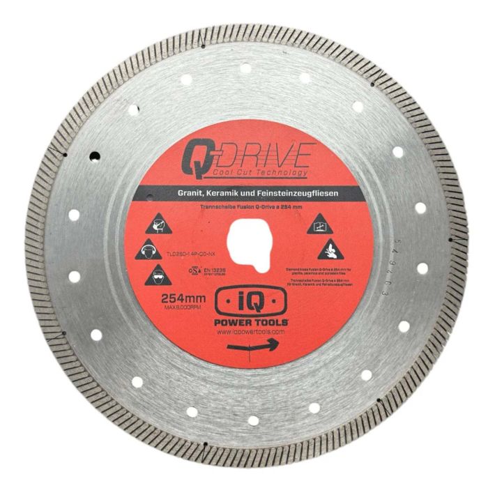 iQ Power Tools 10" Finishing Touch Blade for iQTS244 and iQ252