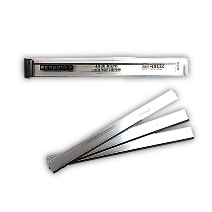 Personna 61-0032 8" HD Floor Stripper Blades (10 Pack)