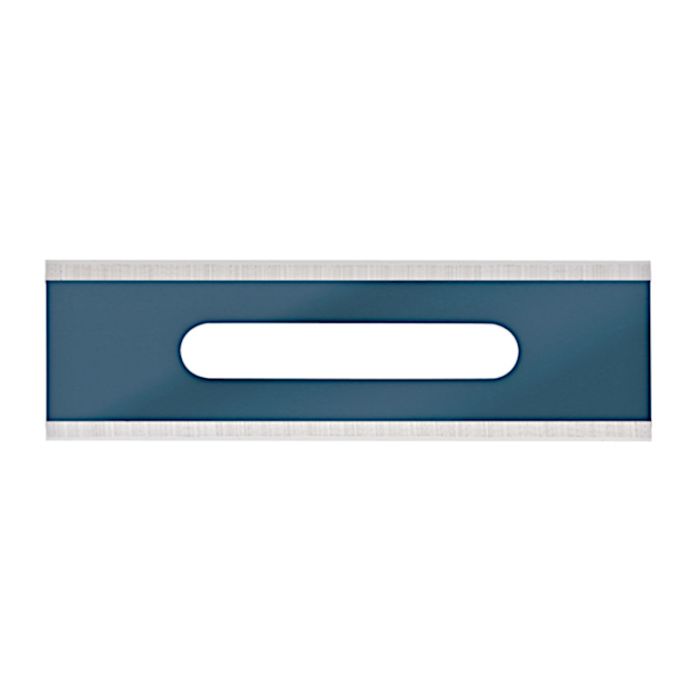 Personna 61-0223 .017" HD Blue Square Corner Slotted Carpet Blades (100 Pack)