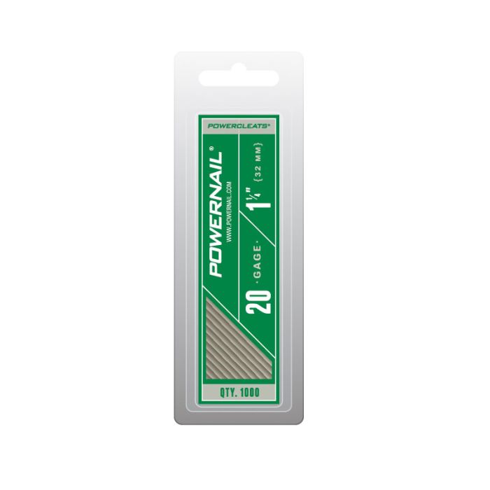 Powernail 20 Gage 1-1/4" Powercleats (1,000/box)