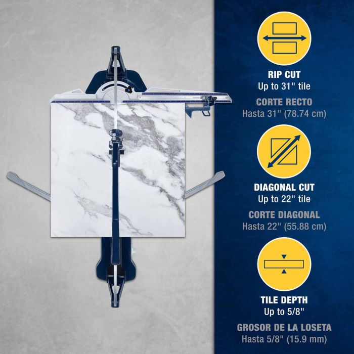 QEP Katana Single Rail Tile Cutter