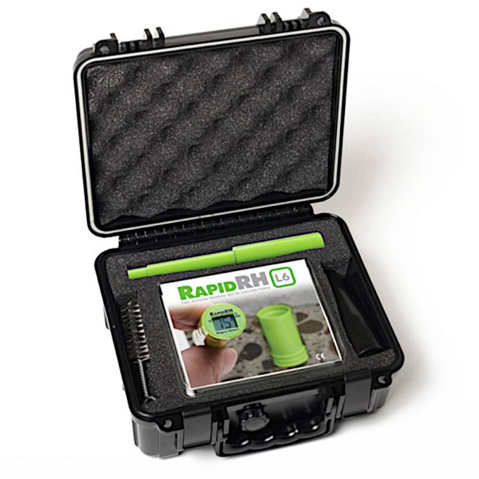 Wagner Rapid RH L6 Concrete Moisture Test Starter Kit+
