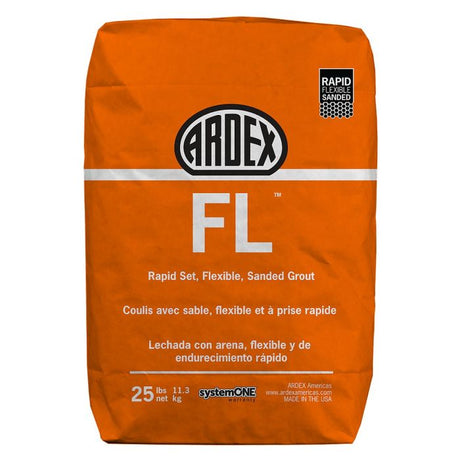 Ardex FL Rapid Set Flexible Sanded Grout, 25 lb. Bag