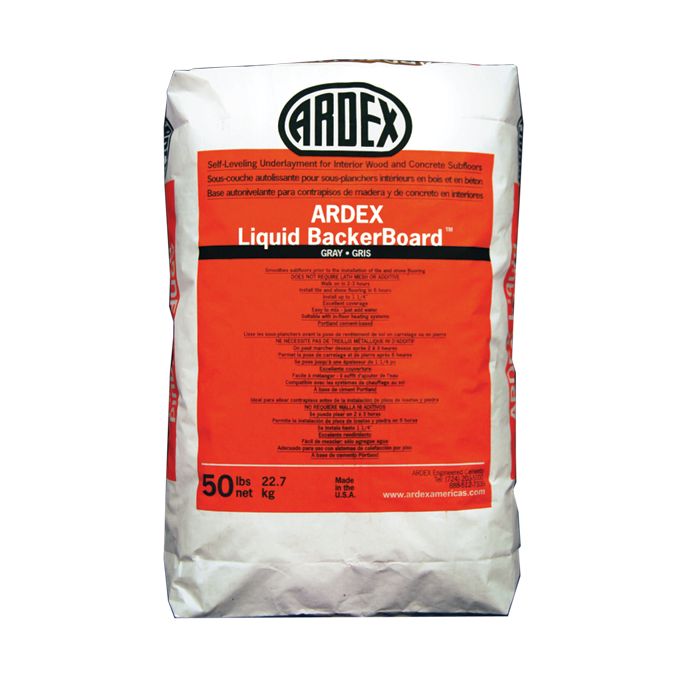 Ardex Liquid BackerBoard Self-Leveling Underlayment, 50 lb. Bag