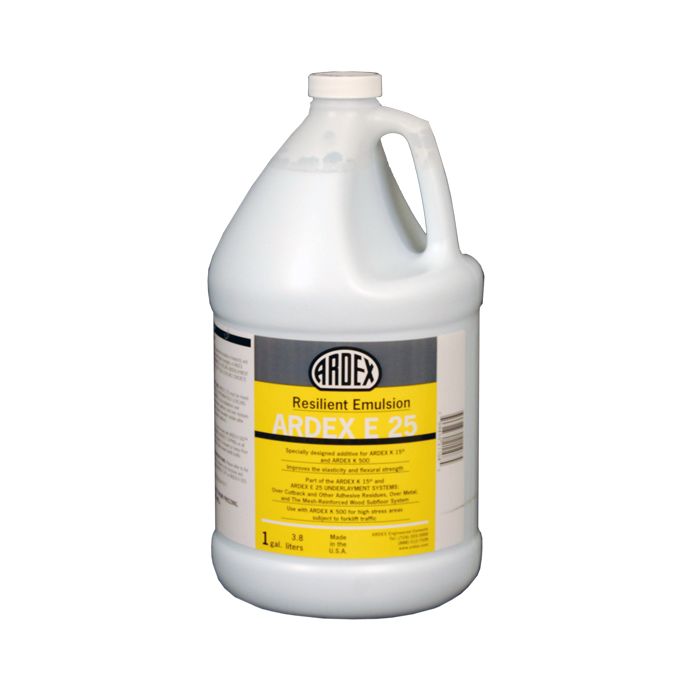 Ardex E-25 Resilient Emulsion, Gallon