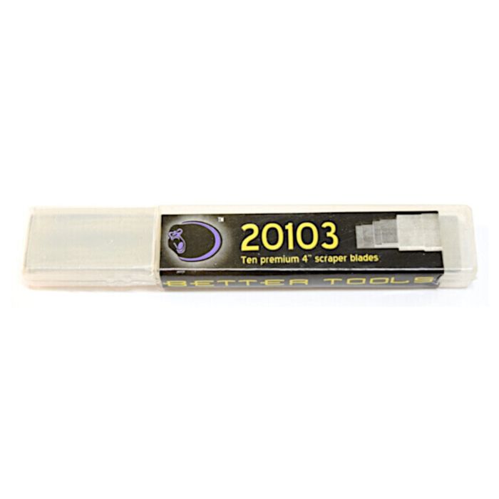 Better Tools 20103 4" Scraper Blades (10 Pack)