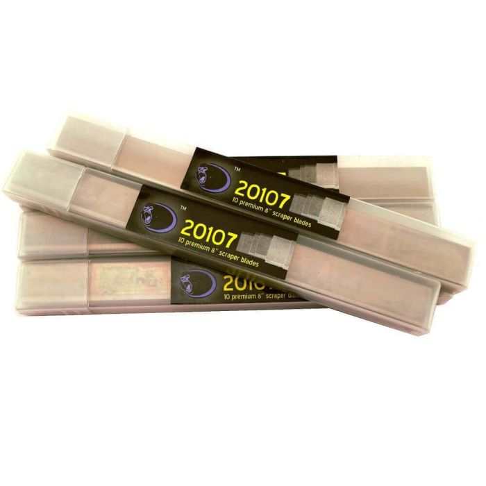 Better Tools 20107 8" Heavy Duty Scraper Blades (10 Pack)