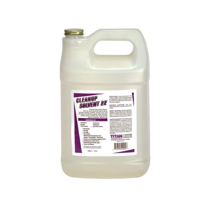 Cleanup Solvent 22 Adhesive Remover, Gallon Jug