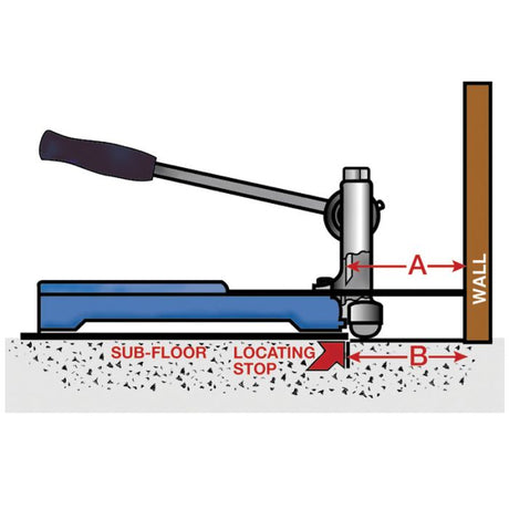Crain 001 Model A Vinyl Tile Cutter