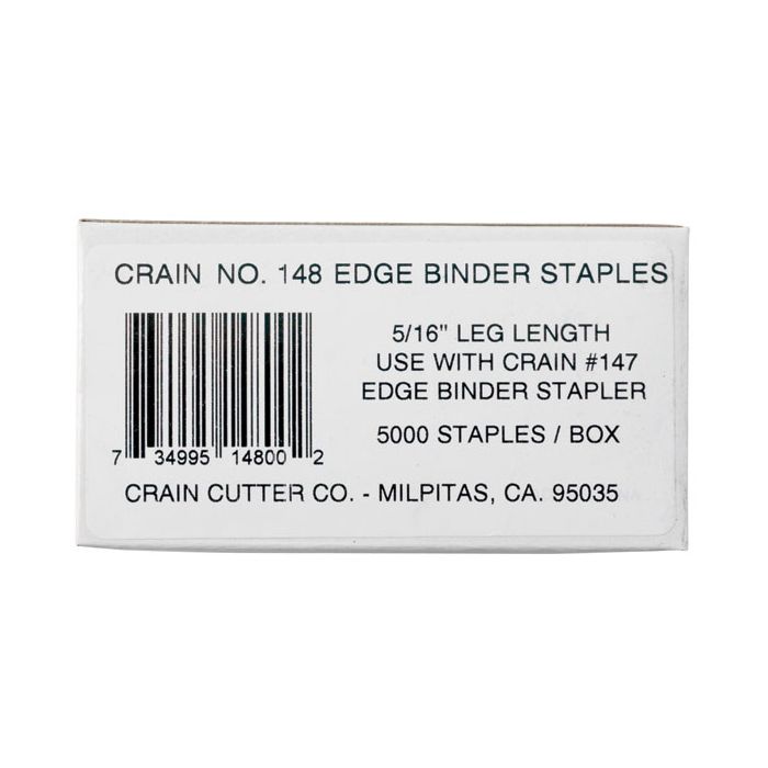 Crain 148 Edge Binding Staples