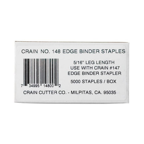 Crain 148 Edge Binding Staples