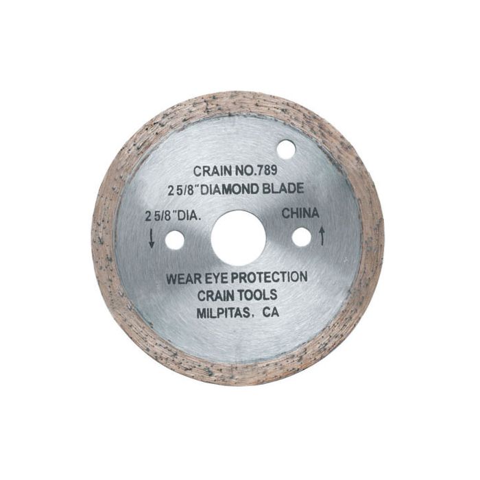 Crain 789 2-5/8" Diamond Saw Blade