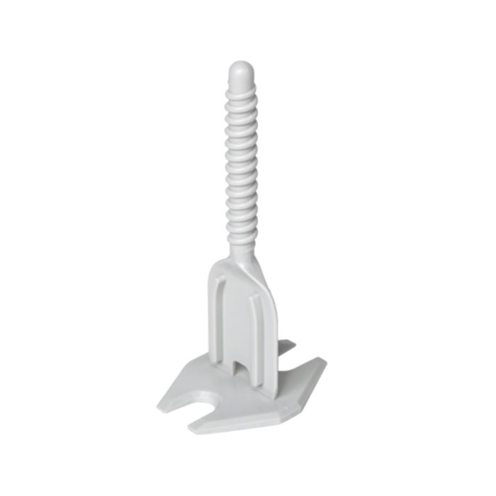 Rubi 3/16" Cyclone Level System Flat Base Clips (2,400/Box)
