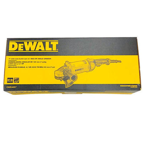 DeWalt DWE4557 7" 8,500 RPM 4.7 HP Angle Grinder