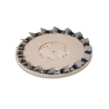 Diamabrush 16" Concrete Prep Tool w/NP-9200 Clutch Plate & Riser 100 Grit