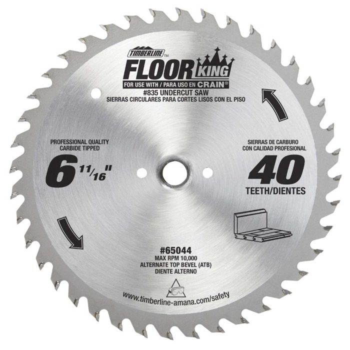 Floor King 65044 Carbide Tipped Saw Blade (Comparable to Crain 836)