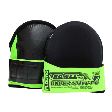 Gundlach 209-XL-G Super-Soft XL Florescent Green Knee Pads