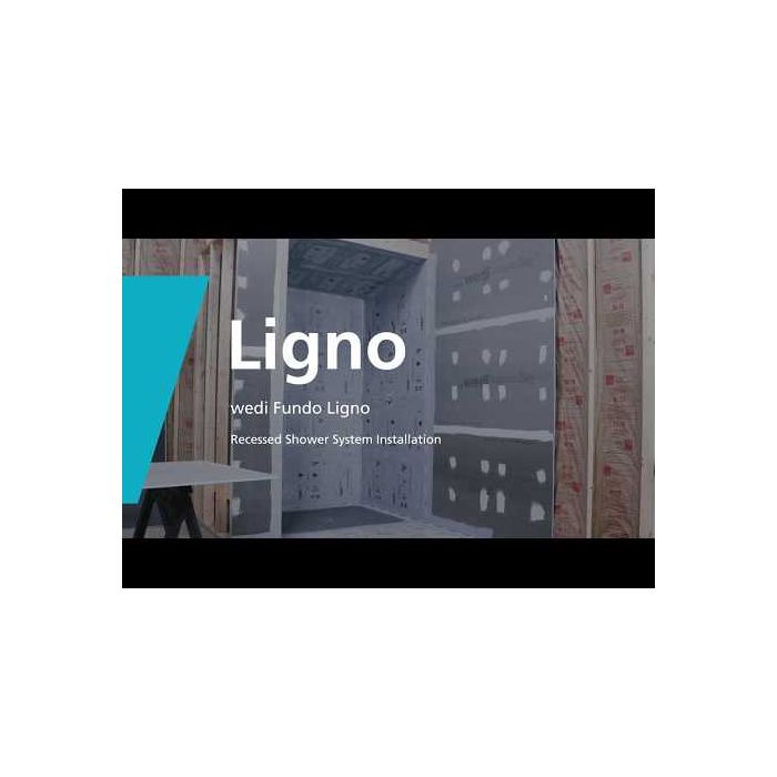 Wedi Fundo Ligno Waterproof Shower Kit