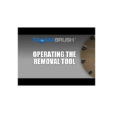 Diamabrush 16" 10 Blade Coating Removal Tool w/NP-9200 Clutch Plate & Riser