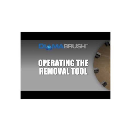 Diamabrush 16" 10 Blade Coating Removal Tool w/NP-9200 Clutch Plate & Riser