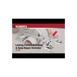 Roberts 10-128 Locking Pattern Matching & Seam Repair Stretcher