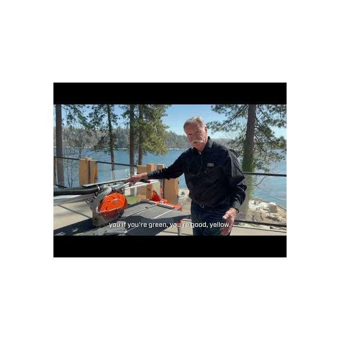 iQ252 10" Dry Cut Rail Saw