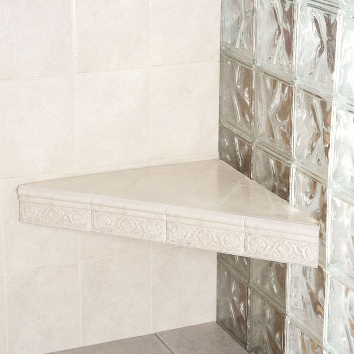 Better Bench BB-24 24" Triangular Shower Bench