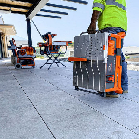 iQ228CYCLONE 7" Dry Cut Table Top Tile Saw