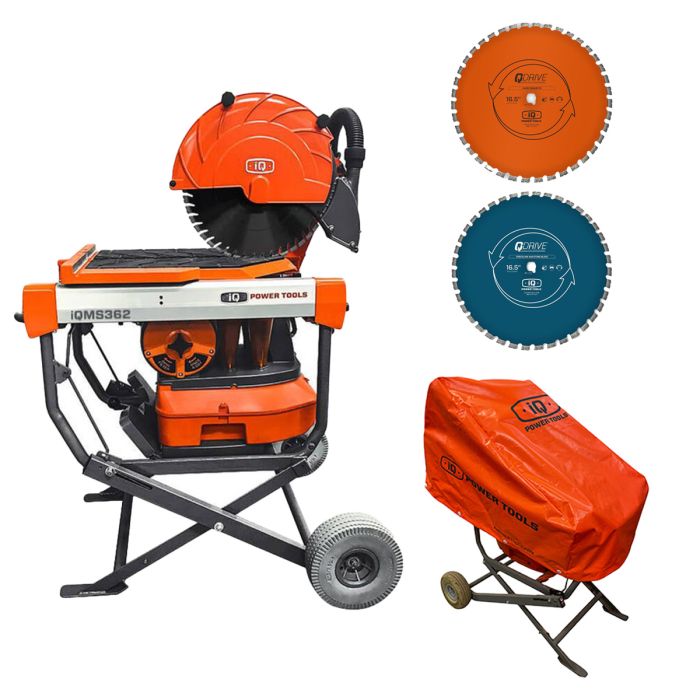 iQMS362 16.5" Dust Control Masonry Saw