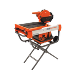 iQ Power Tools iQTS244 Dry-Cut Dustless Tile Saw with X-Stand