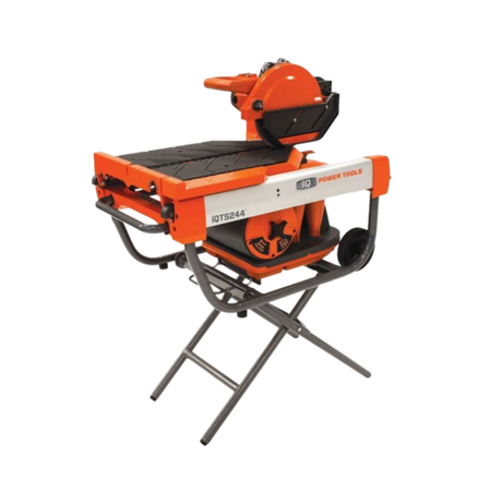 iQ Power Tools iQTS244 Dry-Cut Dustless Tile Saw with X-Stand