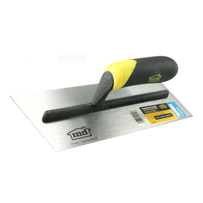 M-D 20044 1/16" x 1/32" x 5/16" U Notch Trowel