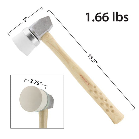 Powernail 2AL Aluminum White Mallet