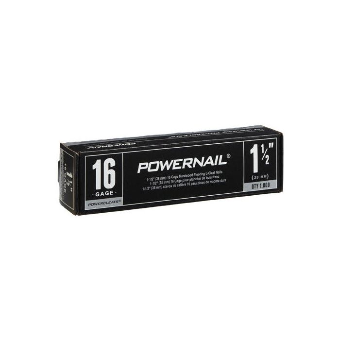 Powernail 16 Gage 1-1/2" Powercleats (1,000/box)