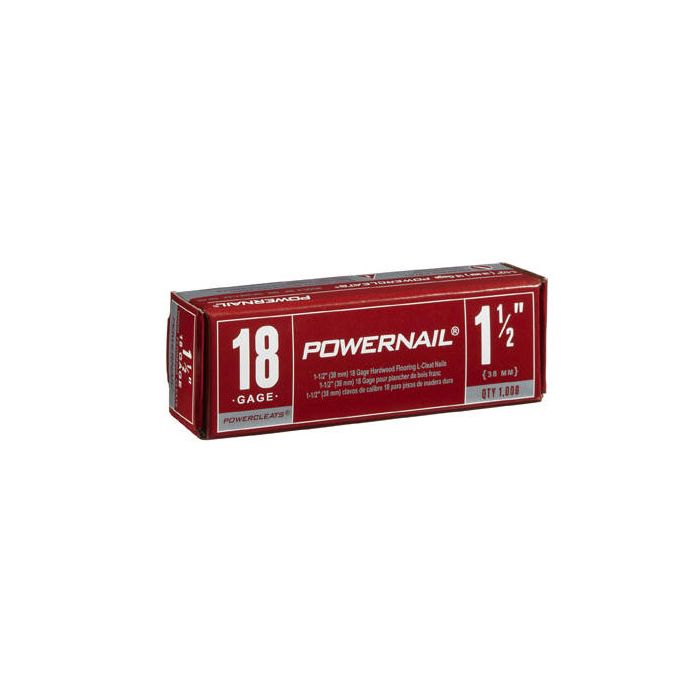 Powernail 18 Gage 1-1/2" Powercleats (1,000/box)