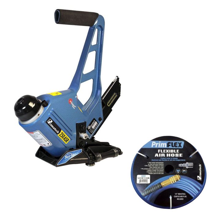 Primatech 250ASR 15.5 Ga Adjustable Pneumatic Stapler w/Rollers