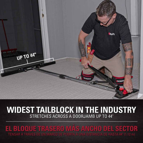 Roberts Falcon Power 44 Carpet Stretcher Value Kit - Extends to 38'
