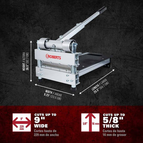 Roberts 10-911 9" PrecisionCuts Pro Multi-Floor Cutter