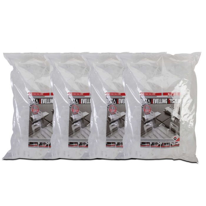 Rubi 1/16" Delta Tile Leveling Clips (2,400/Box)