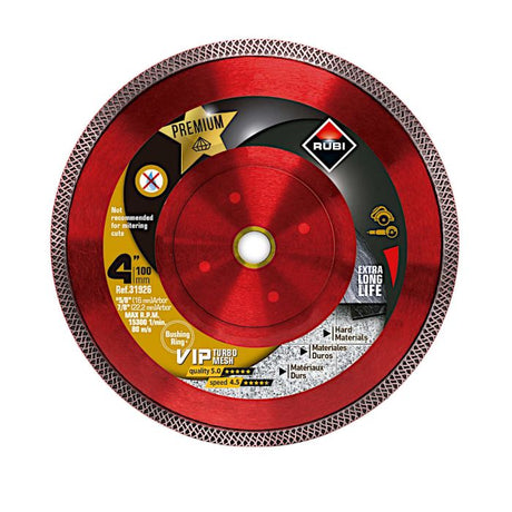 Rubi VIP Turbo Mesh Diamond Blades (3 1/4" - 12")
