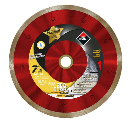 Rubi Red Cobra Diamond Blades (7" - 10")