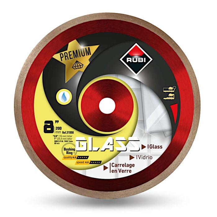 Rubi Glass Premium Diamond Blades (7" - 10")