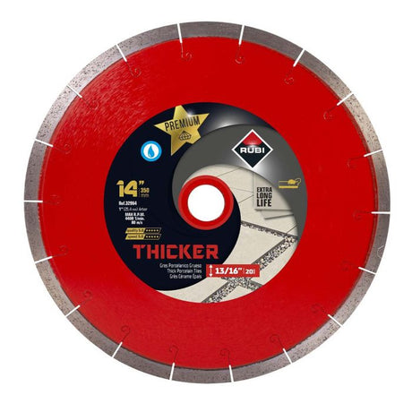 Rubi Thicker Premium Diamond Blades (10" - 14")